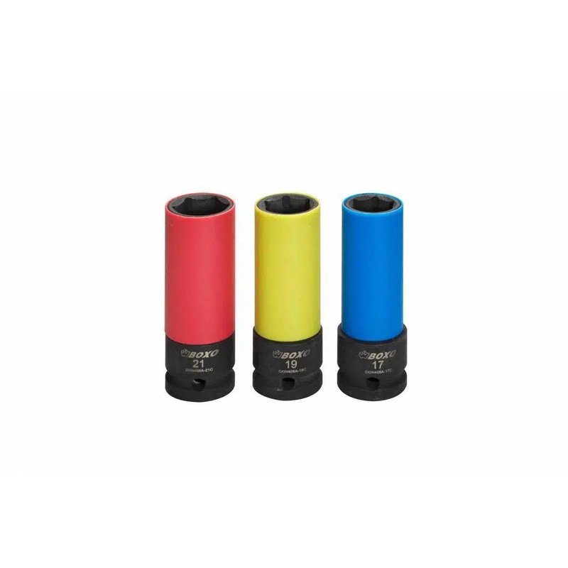 17mm 1/2" Drive 6-Point Wheel Impact Socket