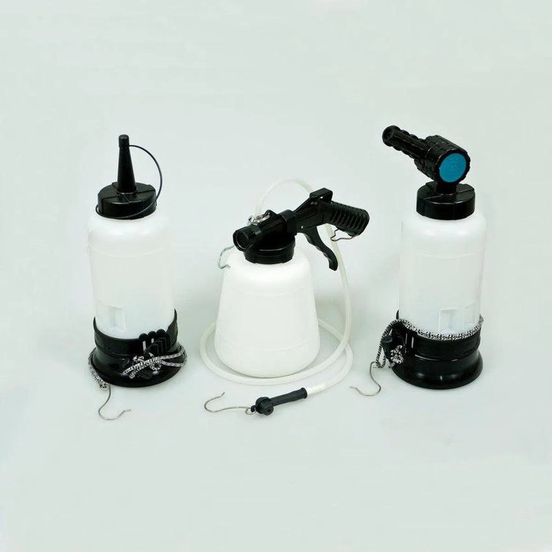 3-Piece Vacuum Brake Fluid Bleeder Set