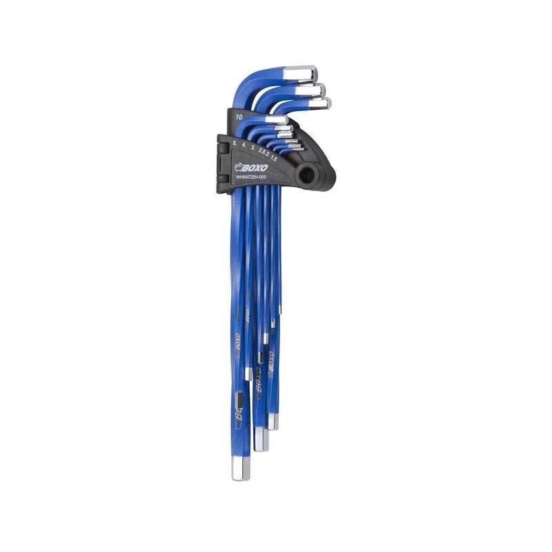 9-Piece XL Arm Twist Hex Key Wrench