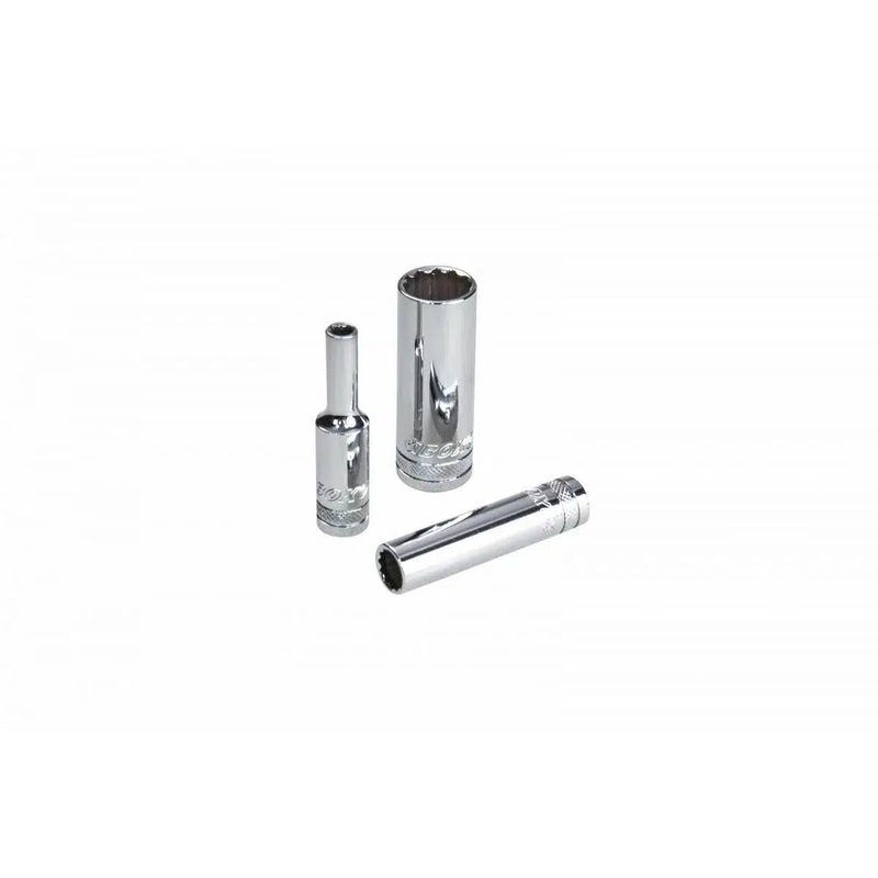 1/2" 1/4" Drive 12-Point Deep Socket