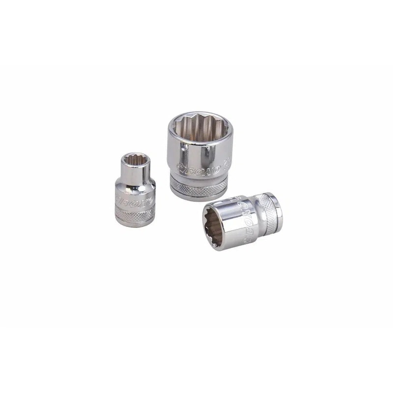 1/2" 3/8" Drive 12-Point Socket