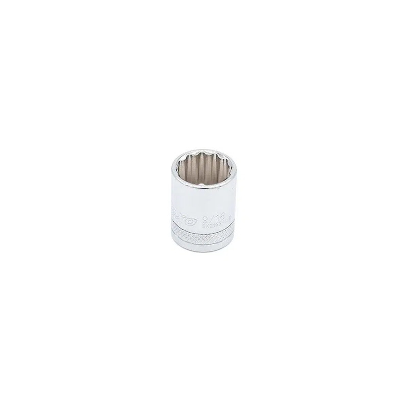 9/16" 1/4" Drive 12-Point Socket