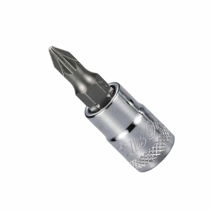 1/4" Drive Pozi Bit Socket PZ0 w/ Mirror Finish