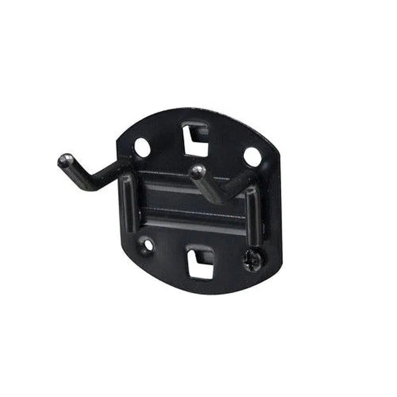 2" Long, Dual Metal Post Hanger, For Perforated Wall