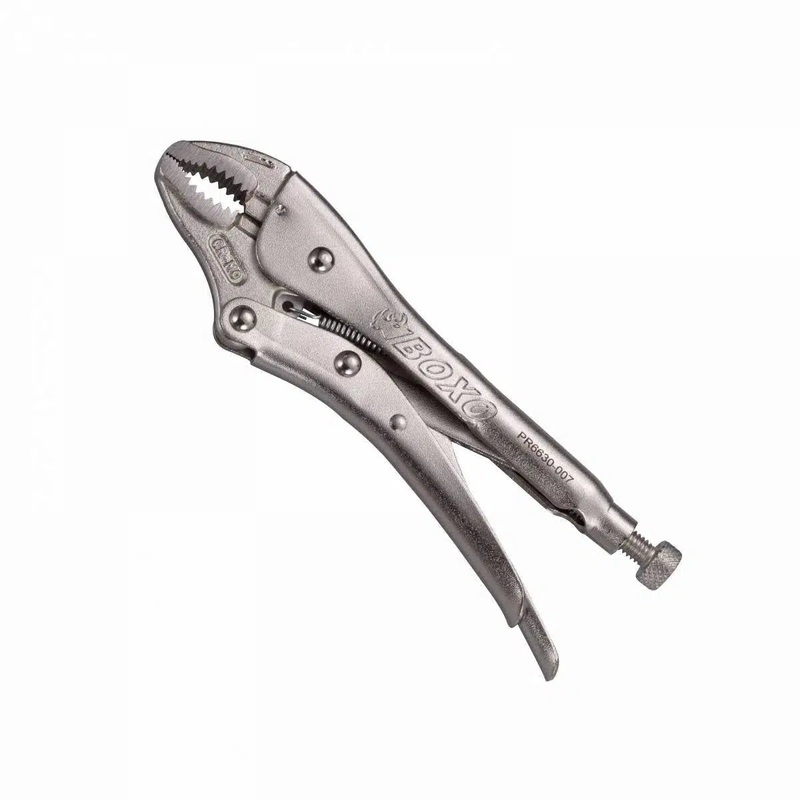 Curved Jaws Locking Pliers 7"