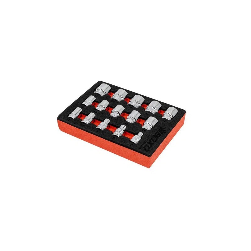 15-Piece 3/8" Drive Spline Socket Set