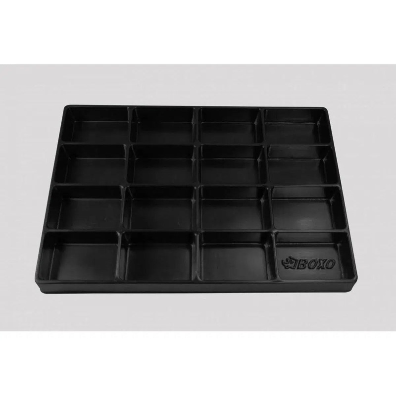 16" Universal, 16-Section, Deep Drawer Plastic Divider