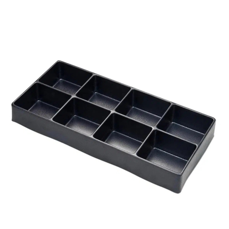16" Universal, 8-Section Deep Drawer Plastic Divider