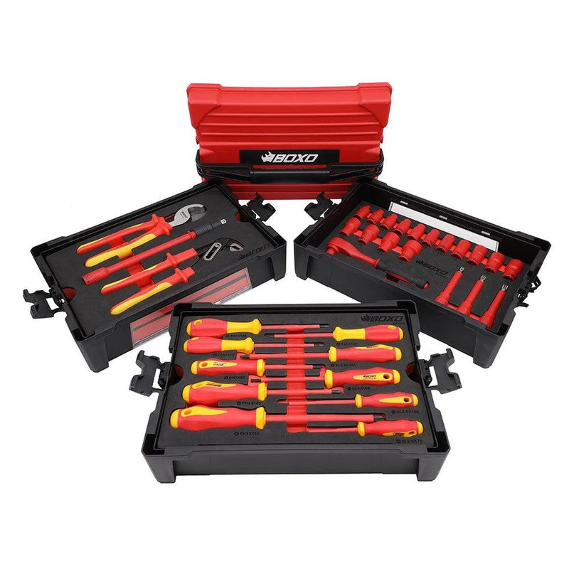 39-Piece Insulated Electrician Tool Set