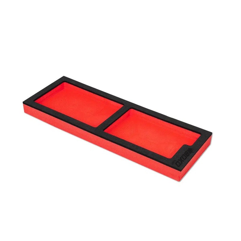 EVA Foam Double Compartment Filler, Empty Filler (14-3/8" W x 5-1/8" D x 1-1/4" H)