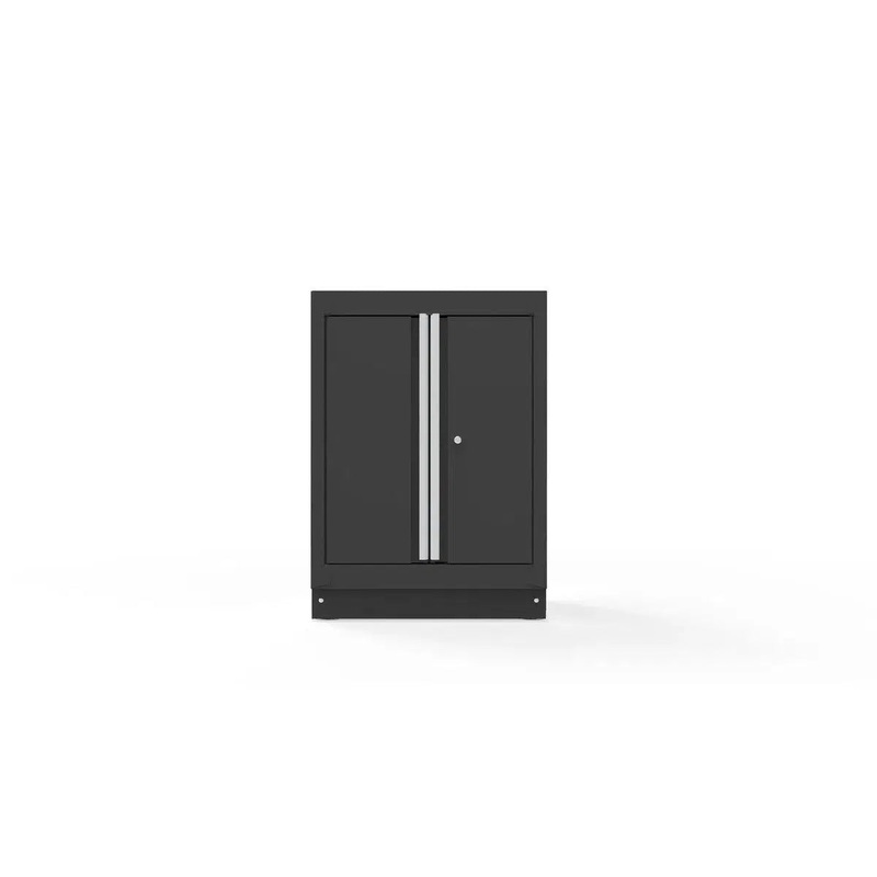 OSM Series | 26" Double-Door Closet with Aluminum Handle | Dark Grey