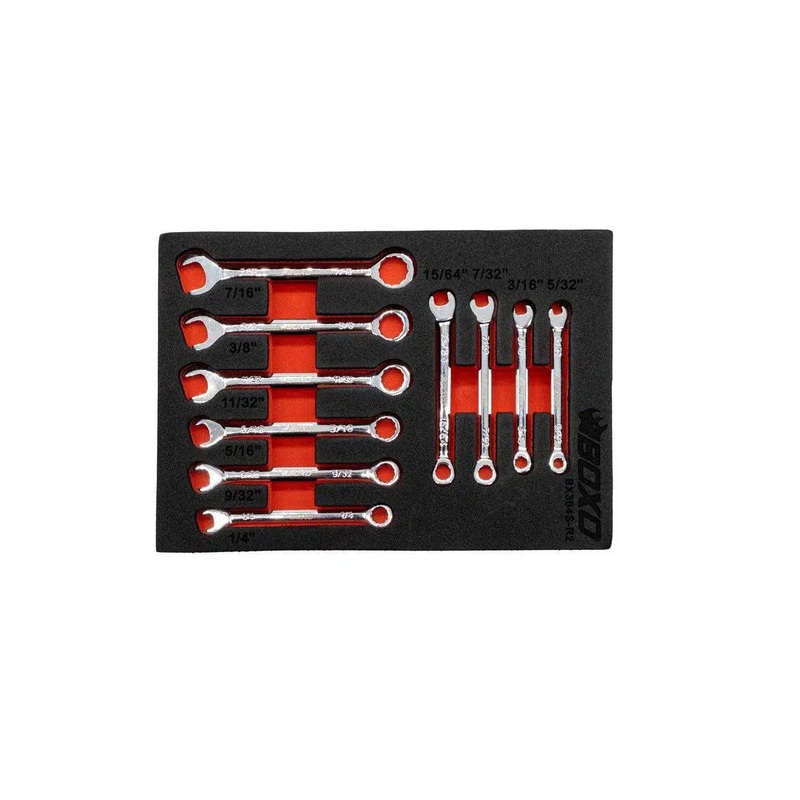 10-Piece SAE Ignition Spanner Set