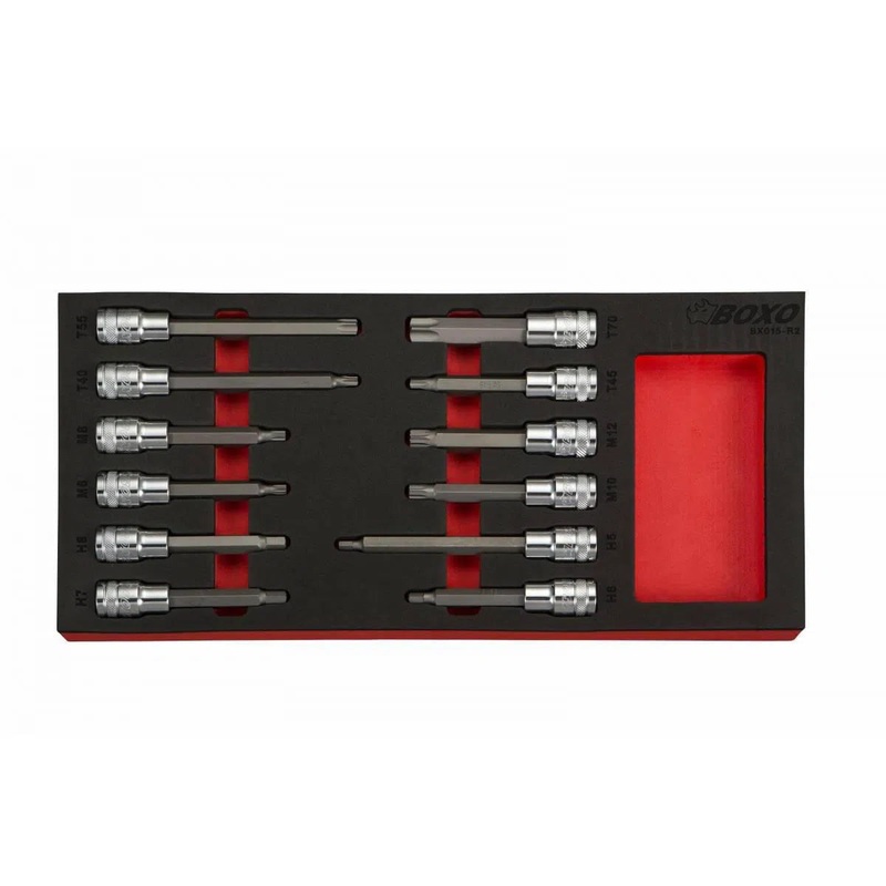 12-Piece 1/2" Drive Bit Socket Set