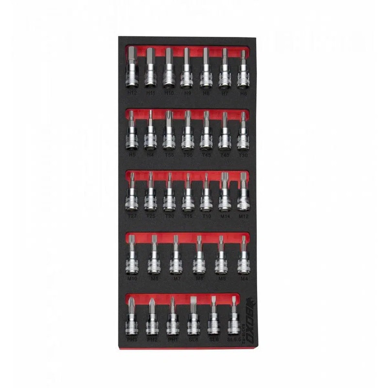33-Piece 3/8" Drive Master Bit Socket Set | 1/3rd EVA Foam
