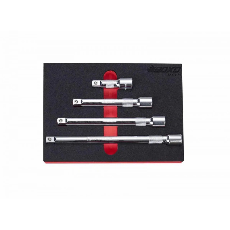 4-Piece 1/2" Drive Extension Set | 2/9th EVA Foam