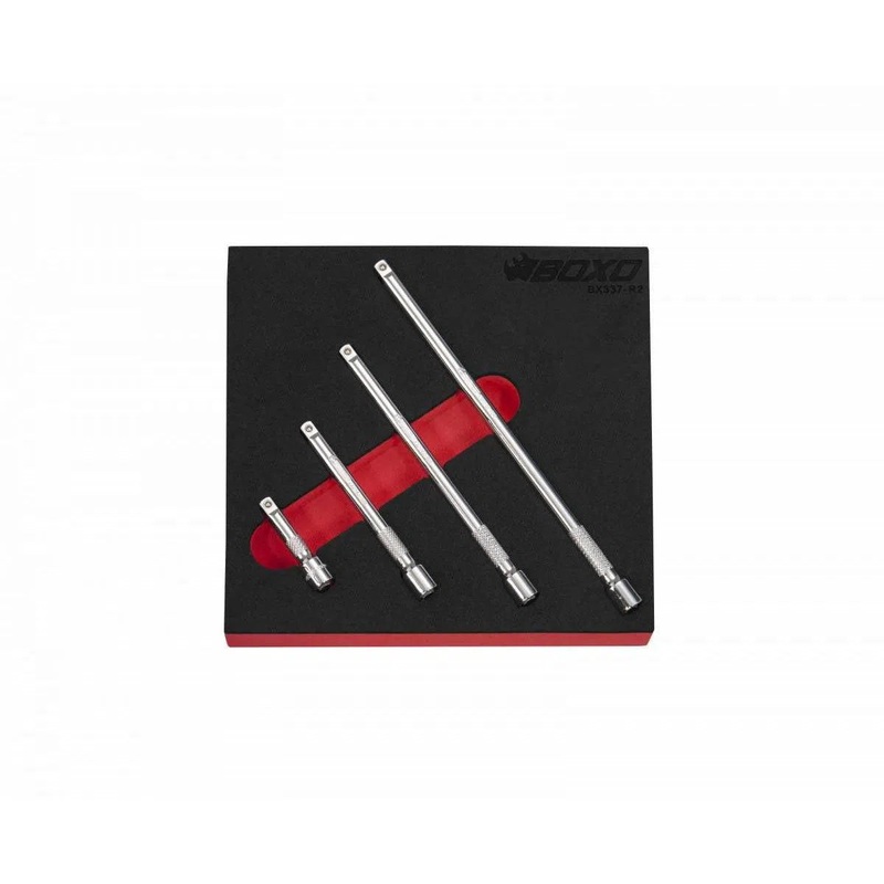 4-Piece 1/4" Drive Socket Extension Bar Set | 1/6th EVA Foam