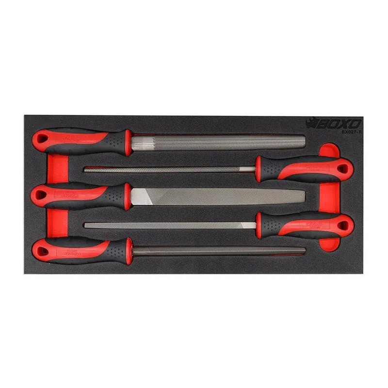 5-Piece Steel File Set | 1/3rd EVA Foam