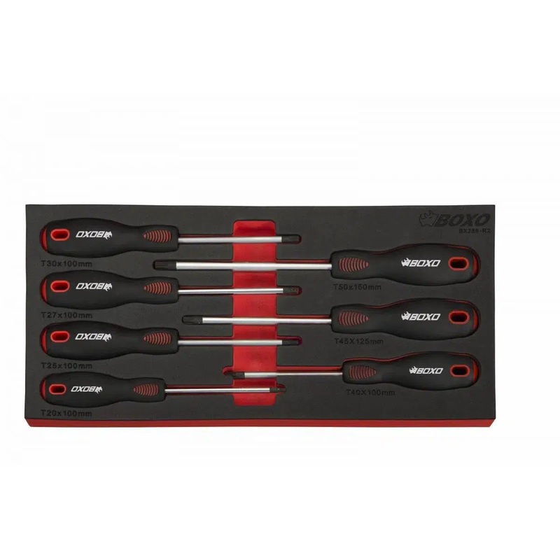7-Piece Torx Screwdriver Set | 1/3rd EVA Foam