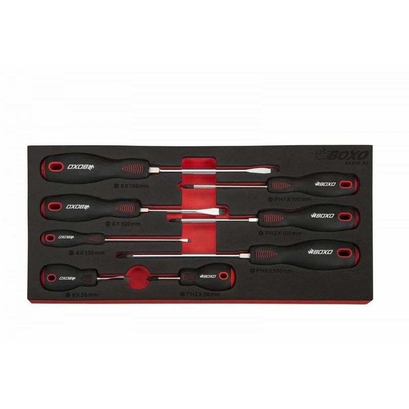 8-Piece Screwdriver Set | 1/3rd EVA Foam
