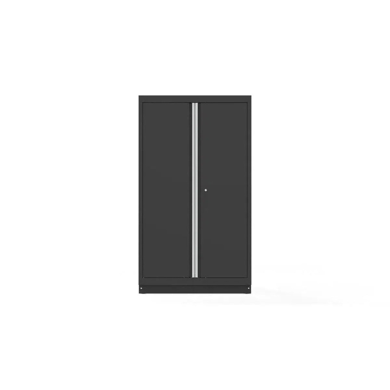 OSM Series | 44" x 78" Double-Door Cabinet with Aluminum Handle | Dark Grey
