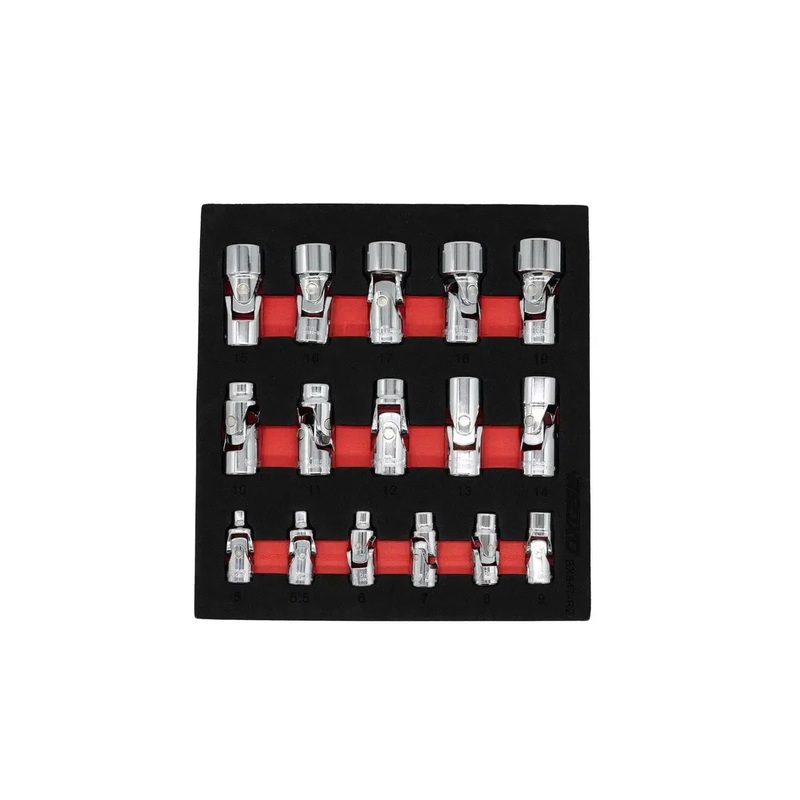 16-piece  Drive &  Drive 6-point Universal Socket Set