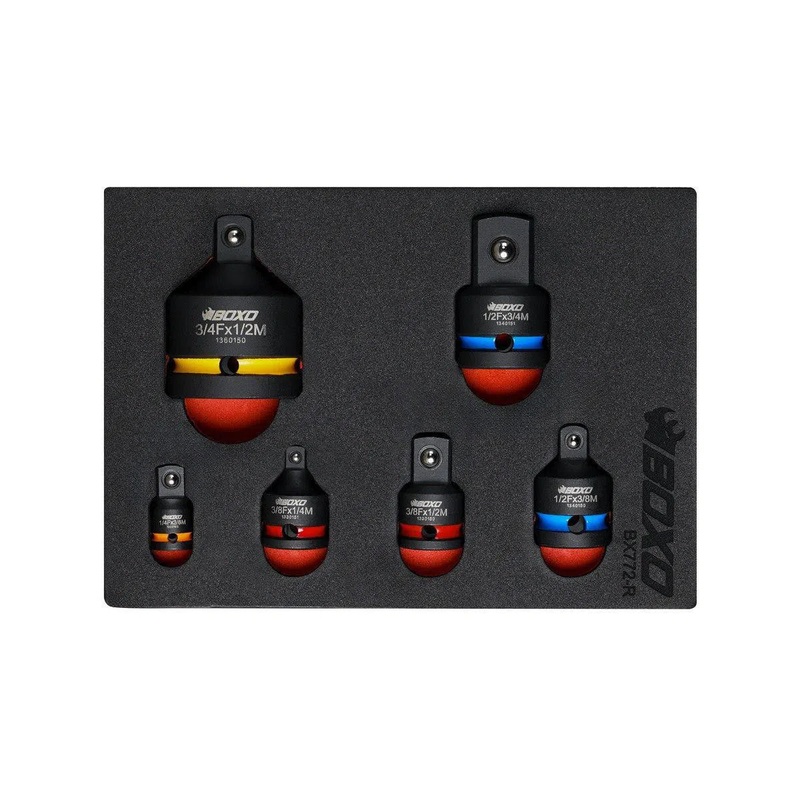 6-Piece Impact Adapter Set | 1/9th EVA Foam