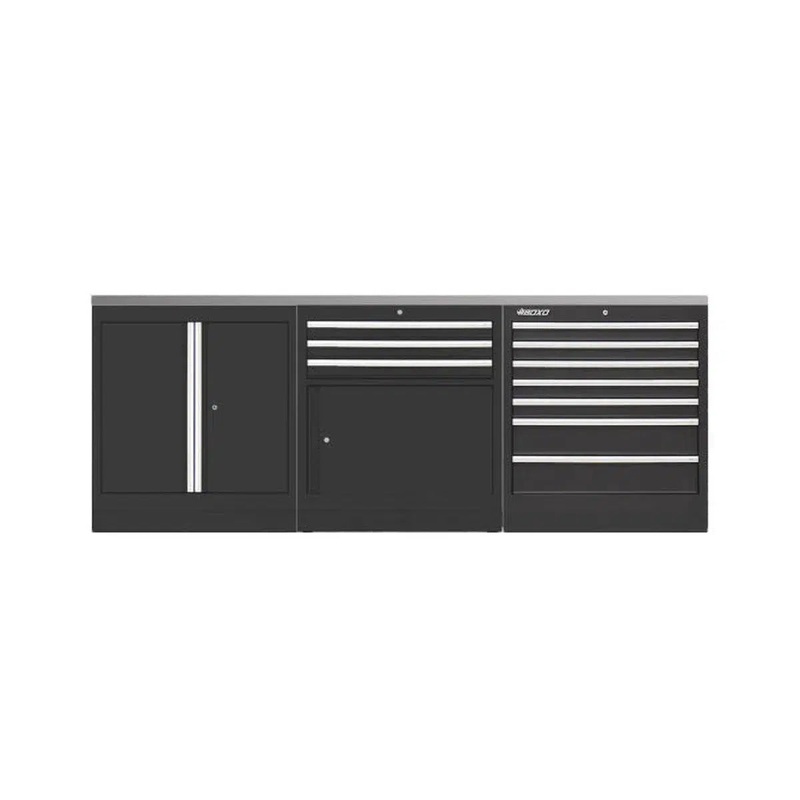 OSM Series | 102" 4-Piece Professional Organized Storage Modules Build Out