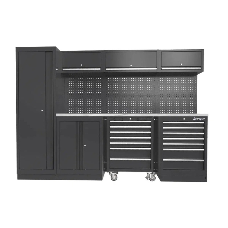OSM Series | 110" 19-Piece Professional Organized Storage Modules Build Out