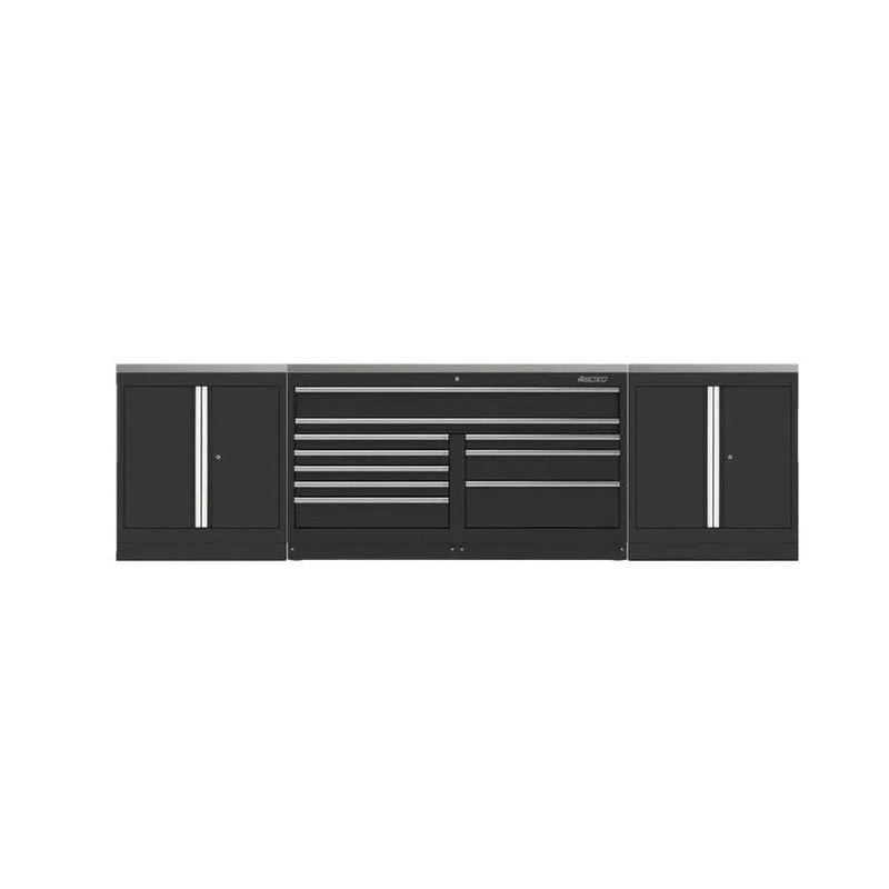 OSM Series | 136" 6-Piece Professional Organized Storage Modules Build Out