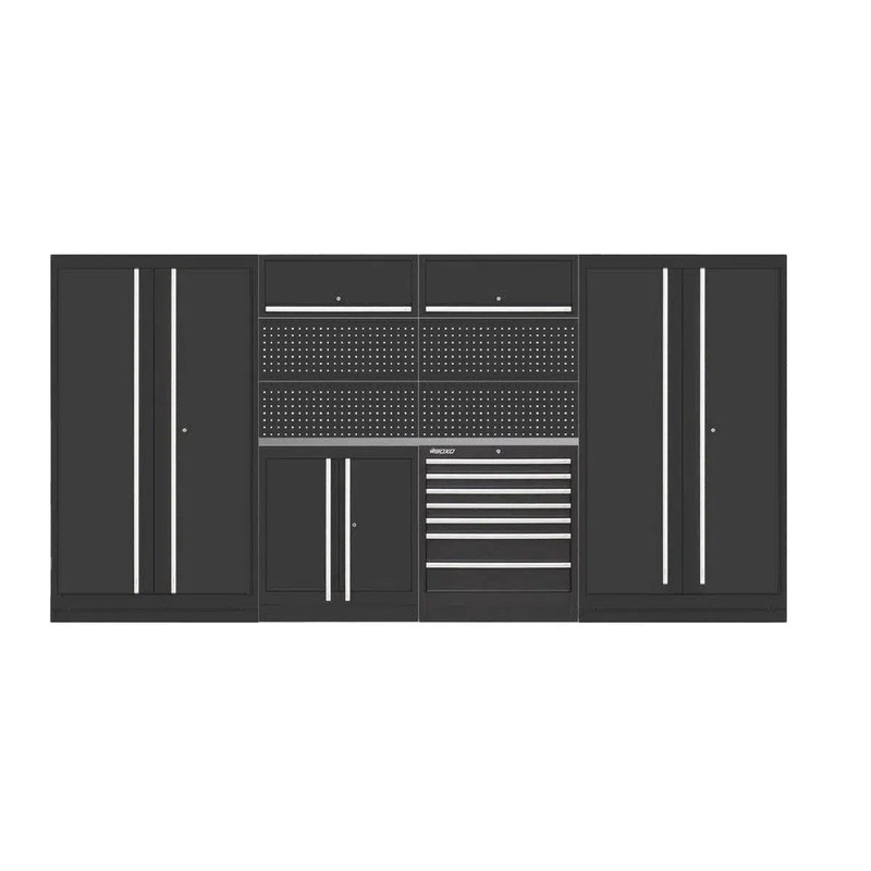 OSM Series | 156" 11-Piece Professional Organized Storage Modules Build Out