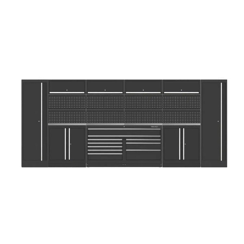 OSM Series | 184" 20-Piece Professional Organized Storage Modules Build Out