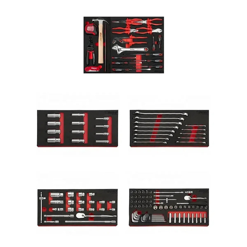 SAE 6-Point Master Tool Set | Starter, 130-Pieces