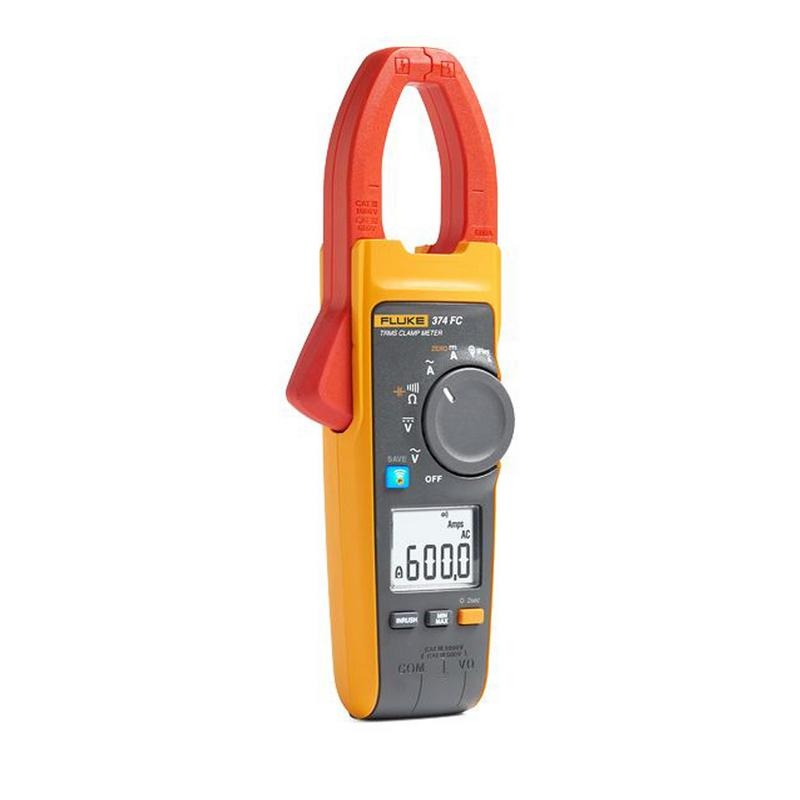 FLUKE 600A TRMS AC DC CLAMP FLUKE 374FC