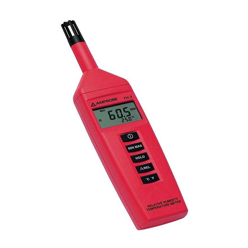 FLUKE HUMIDITY TEMPERATURE METER DUAL DISPLAY TH 3
