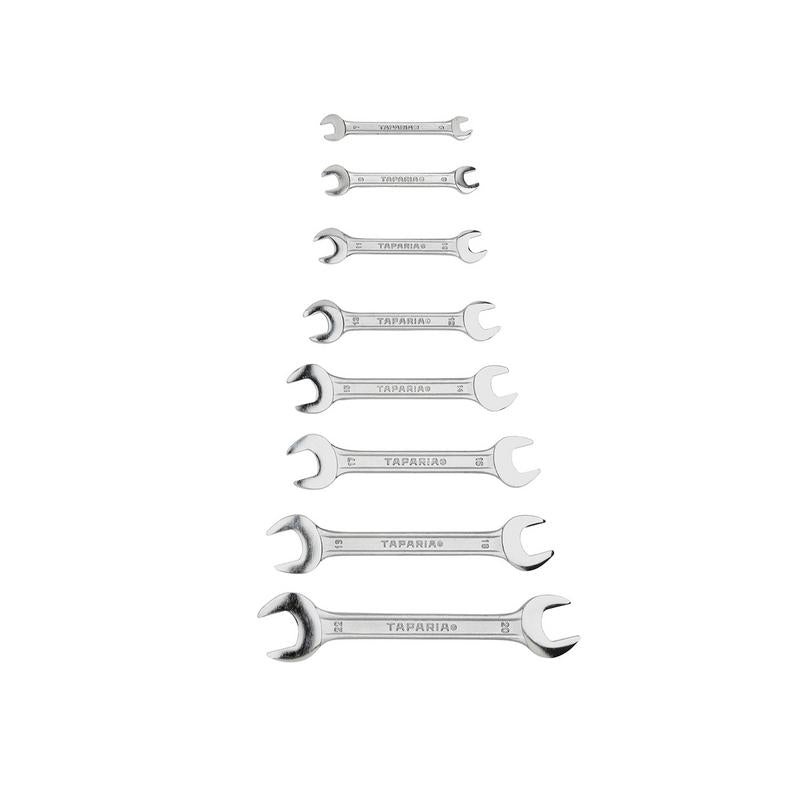 TAPARIA DOUBLE ENDED SPANNER SET DEP08