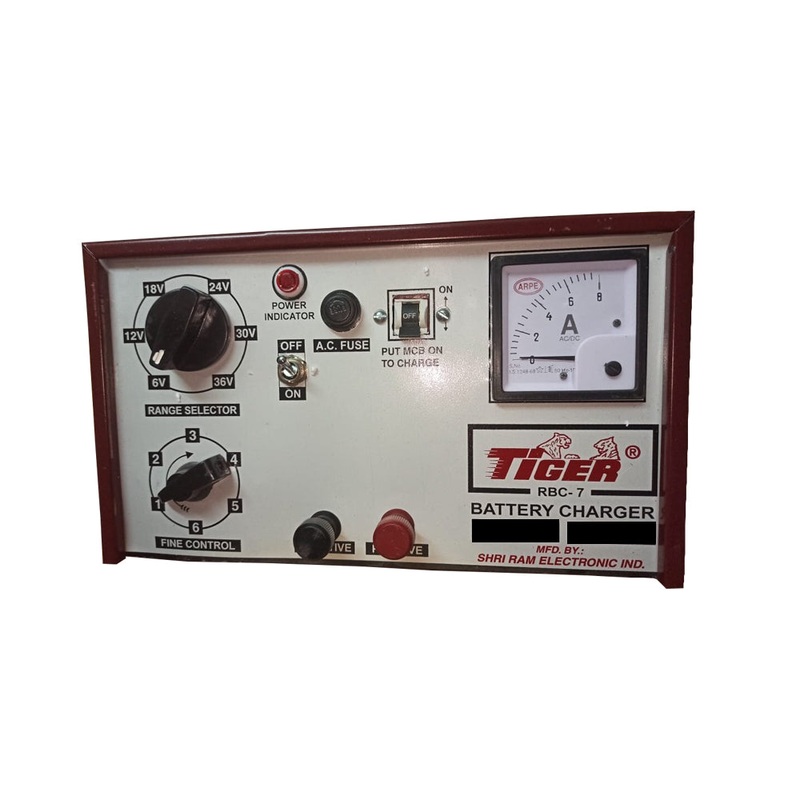 Tiger Battery Charger 12v-5a Reverse Polarity Rbc-4