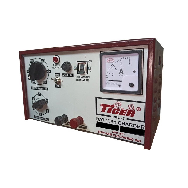 Tiger Battery Charger 24v-6a Half Way Rbc-6