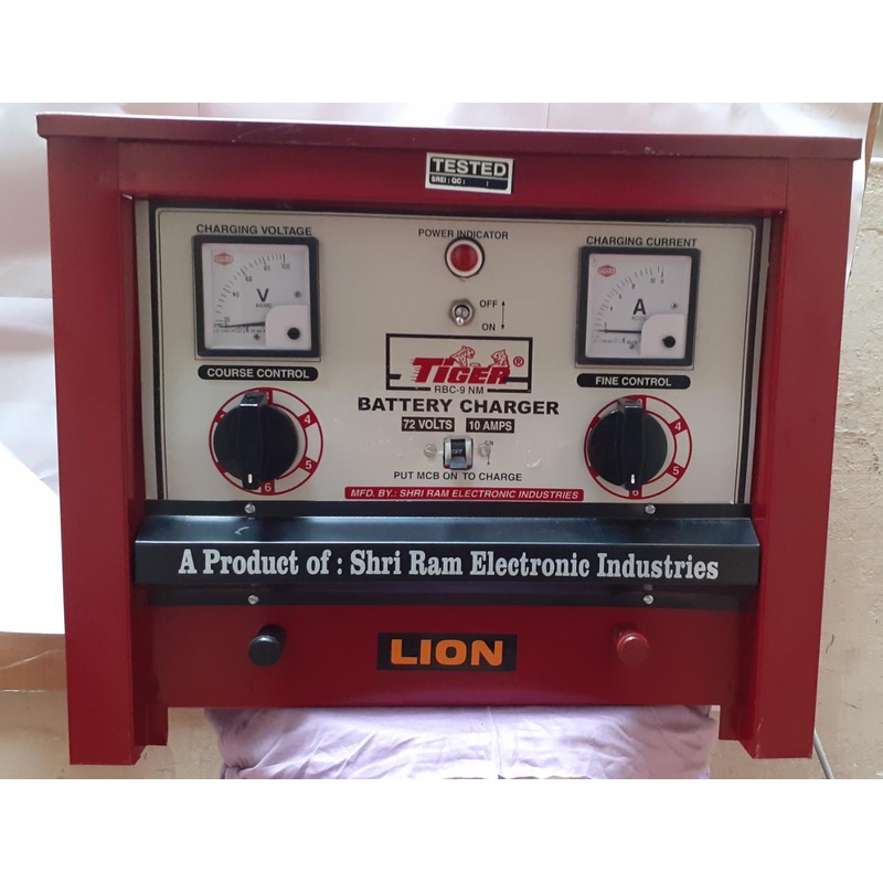 Tiger Battery Charger 72v 10amps Half Way