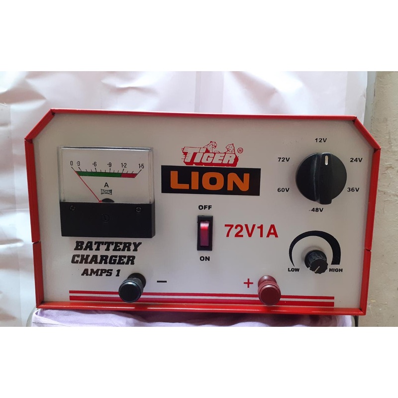 Tiger Battery Charger 72v-1a Full Wave Rbc-11