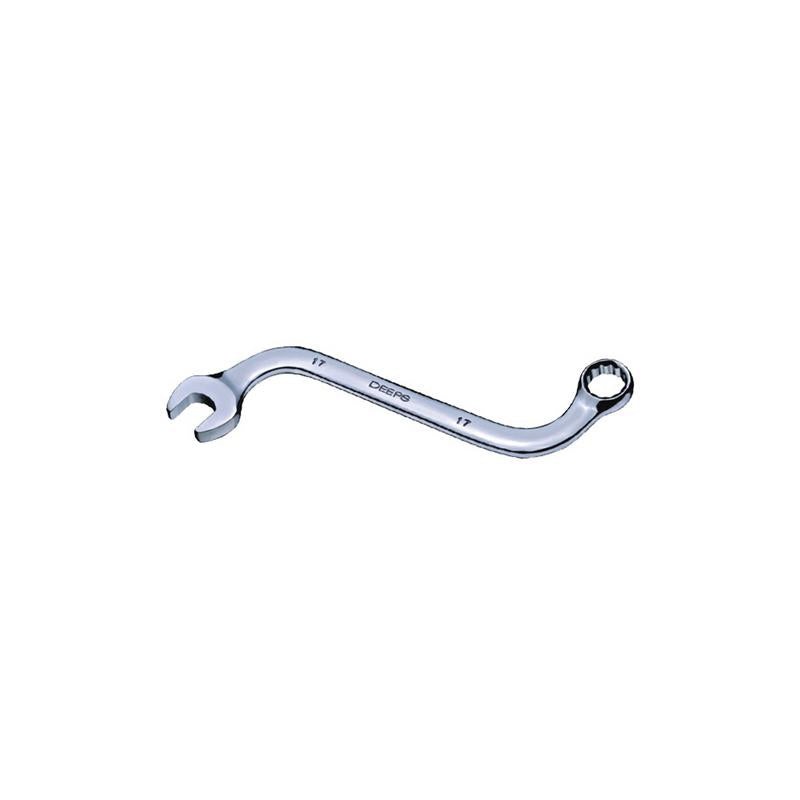 DEEPS S-TYPE COMBINATION OBSTRUCTION WRENCH 10MM