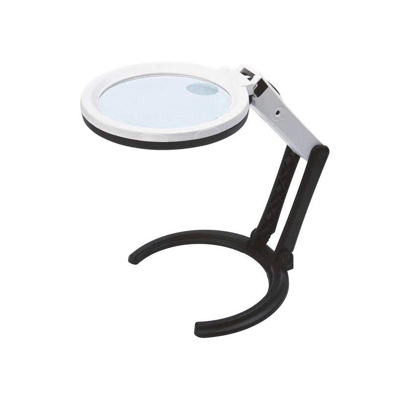 INSIZE 7512-1 THREE WAYS MAGNIFIERWITH ILLUMINATION 2X-120MM/4X-28MM