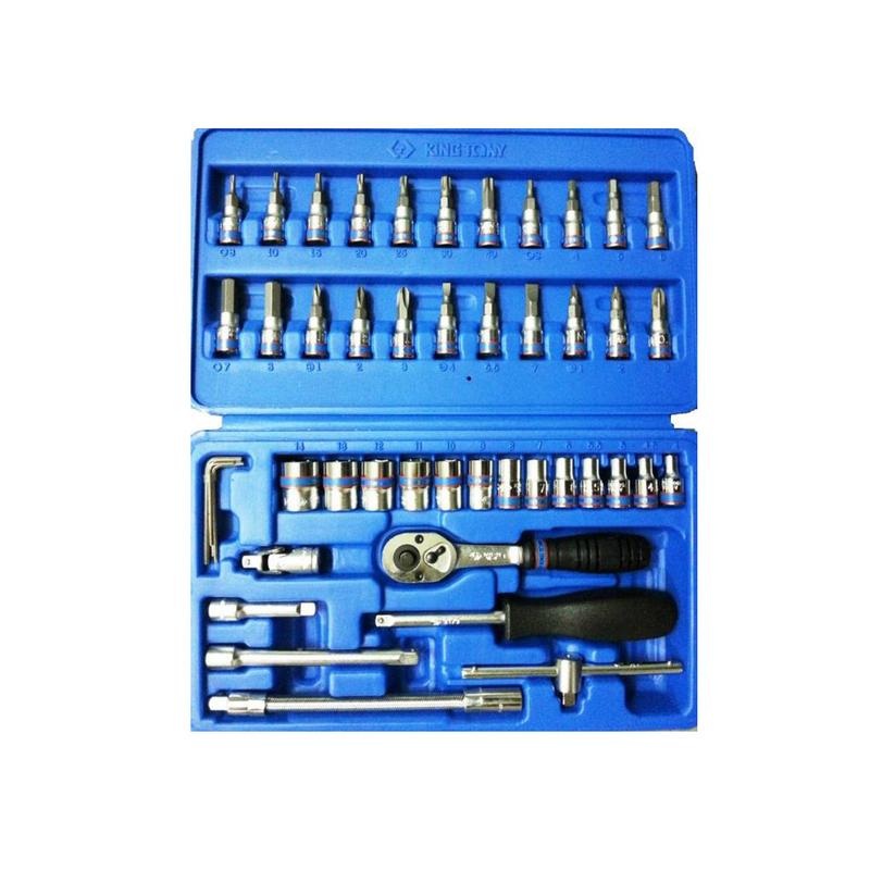 KINGTONY 46 PCS 1/4" DR SOCKET SET