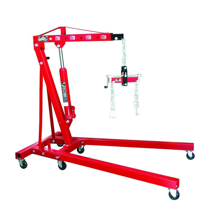 TORIN 2 TON FOLDING HYDRAULIC ENGINE HOIST