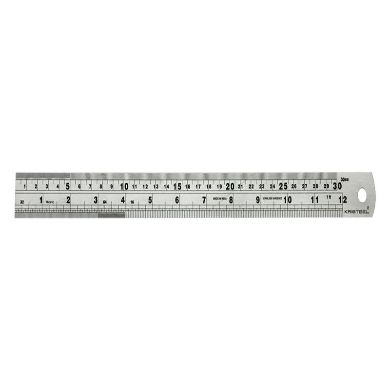 KRISTEEL METRIC RULER/SCALE 1000MM