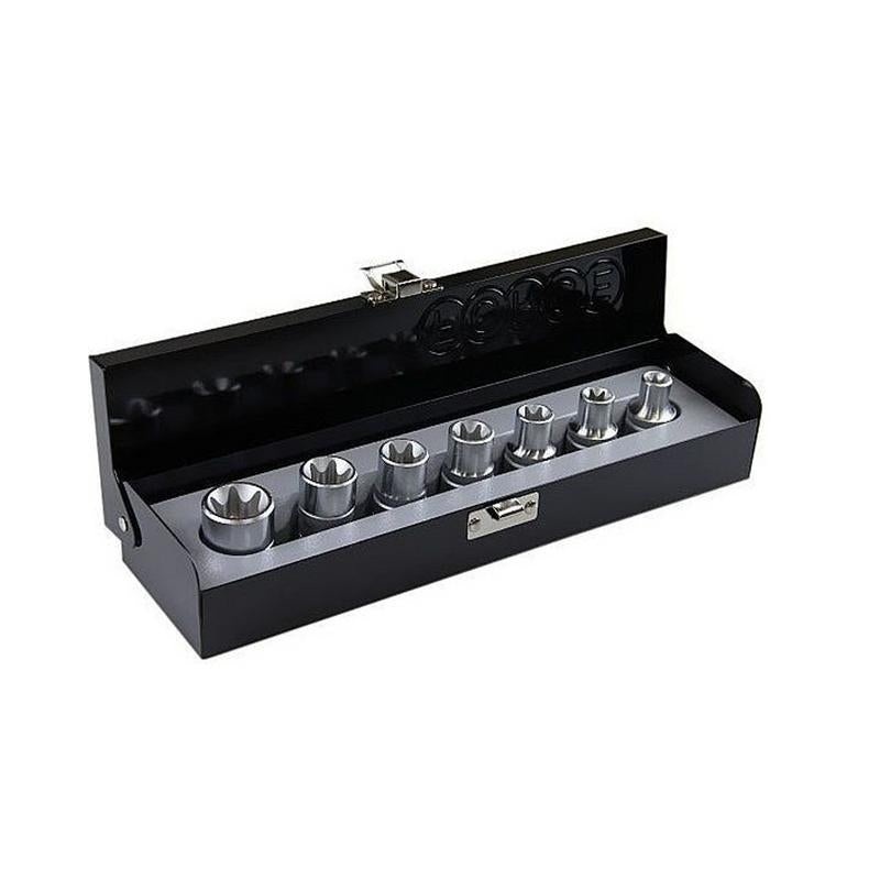 FORCE 4071 7PCS 1/2INCH IMPACT WRENCH STAR SOCKET SET