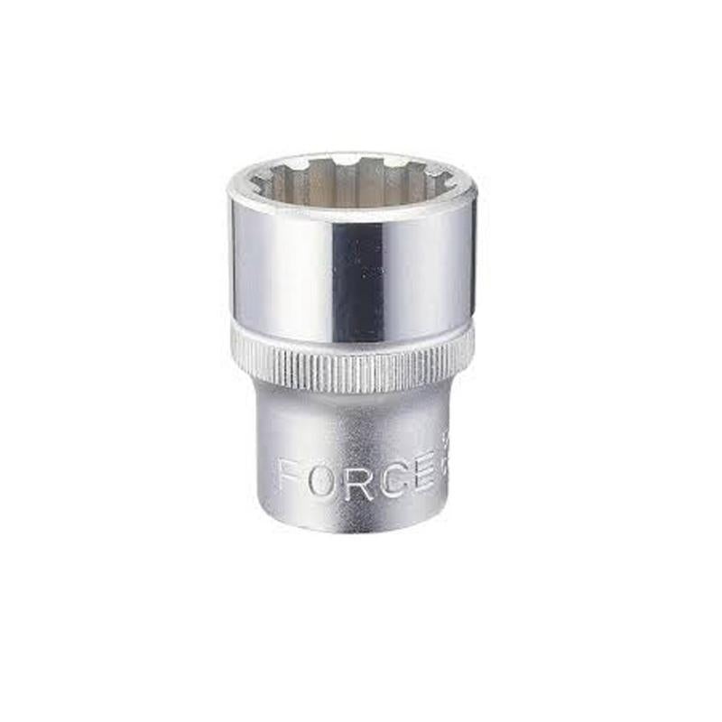 FORCE 1/2INCH 6PT FLANK SOCKET 15MM