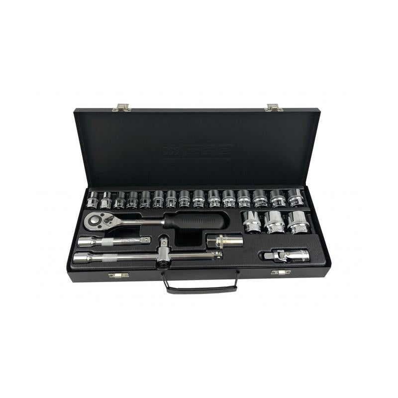 DE NEERS 1/2INCH DRIVE SOCKET SET 12.5MM 24PCS DN 15H-DN 15BH