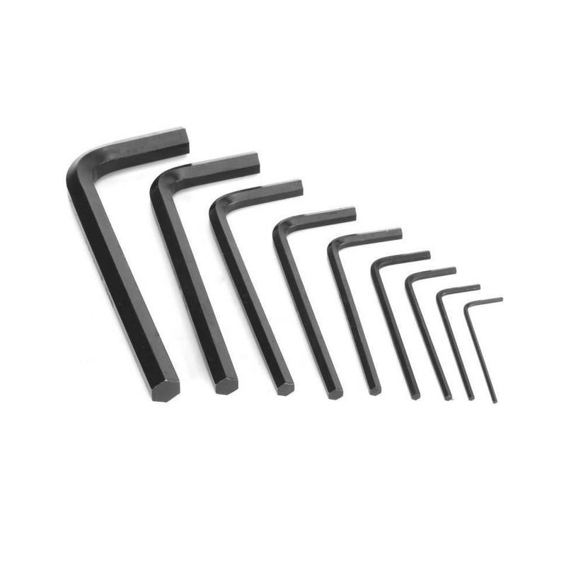 DE NEERS ALLEN KEY SET (1.5-10MM) SHORT BATTERN MM SET