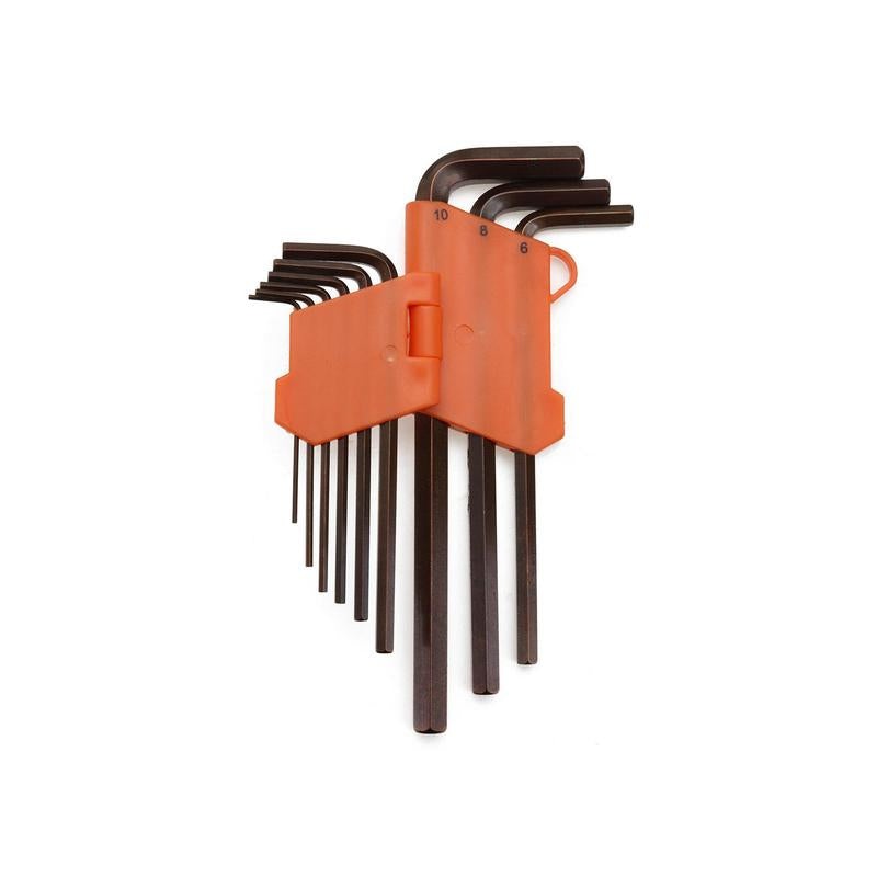 DE NEERS AMBITEC AT KBHM9L 9PCS LONG ARM FLAT AND HEX KEY