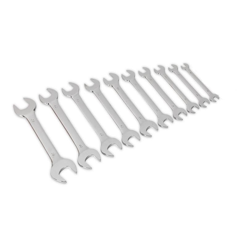 DE NEERS DOUBLE OPEN ENDED SPANNER SET 12/10M